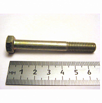 Болт М8*1,25*65 опоры дв., хомута глушителя 2108 (БелЗАН)(уп. 10 шт)